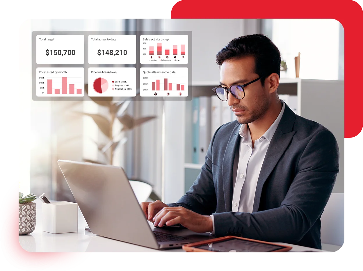 CRM & Lead Analytics Dashboard